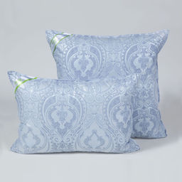 Подушка стёганная 70×70 см, бамбуковое волокно, ткань тик, п/э 100%