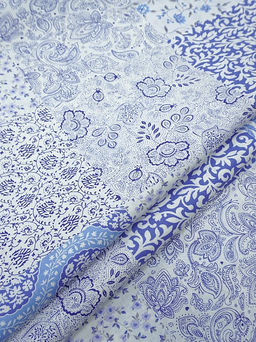 Поплин Кутюрье, ш.2.2м, хлопок-100%, 105гр/м.кв - Купава фото 2