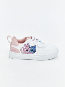 Lilo ve Stitch Bask?l? K?z Bebek Spor Ayakkab?