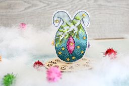 Набор для вышивания М.П.Студия Р-857 Праздничное время 8 х 6 см  фото 6
