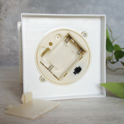 Светильник фонарь настольный 10х10х21 см / YR02515W /уп 48/белый - Галеонтрейд фото 4