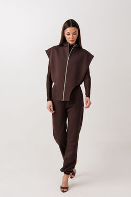 Костюм VN fashion 1130 коричневый