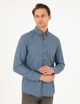 Mavi Slim Fit Uzun Kollu G_mlek - Pierre cardin фото 3