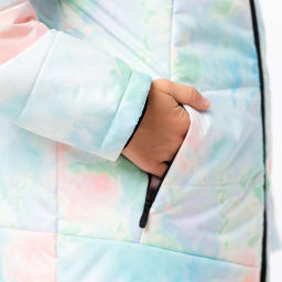 RODOS Куртка для девочки мембрана зима М-283 (Куртка) Ментол