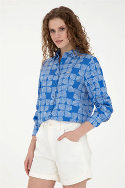 Женская рубашка Saks с длинным рукавом - U.s. polo assn фото 3