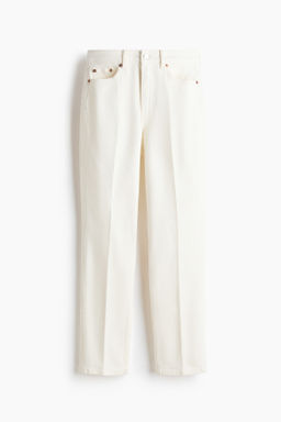Slim Straight High Ankle Jeans - H&m фото 3