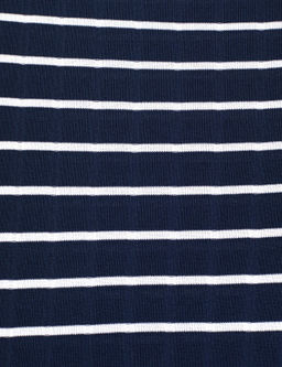 Lacivert Slim Fit Bisiklet Yaka Triko Ti__rt