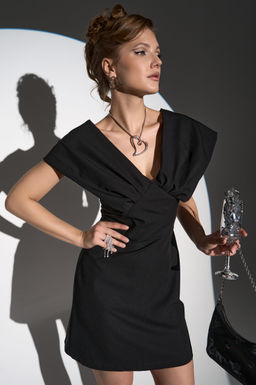 Платье Мэдж (чёрный) - Эльза фото 18