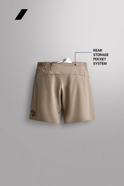 PANTALONES CORTOS ENTRENAMIENTO 9 / Marr?n claro - Zara фото 7