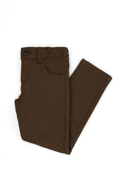 U. S. Polo Assn Брюки кокосового цвета для мальчиков из парусины