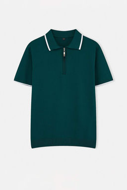 Lacivert Regular Polo Yaka Duz Polo Yaka T-shirt TMNSS26PO00026 - Trendyolmilla фото 5