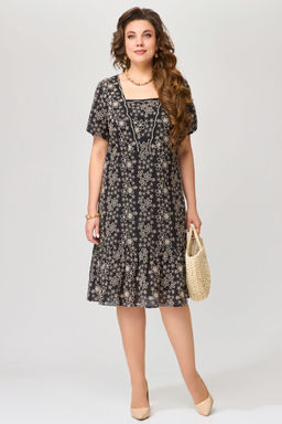 Платье FITA 1193 кофейный  фото 48