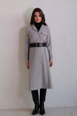 Платье-рубашка с английским воротником - Martichelli фото 272