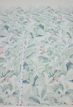 Перкаль Летняя прохлада - листья, (комп), ш.2.35м, хлопок-100%, 110гр/м.кв - Купава фото 4