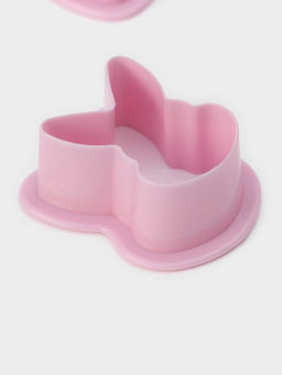 Формы для печенья Доляна «Пасхальный», набор 6 шт., 8×7×2 см, пластик, розовые