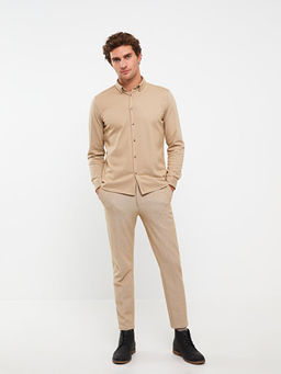 Slim Fit Uzun Kollu Erkek G?mlek