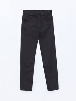 Beli Lastikli Slim Fit Erkek ?ocuk Jean Pantolon