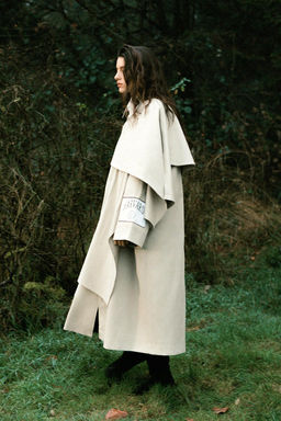 HARVARD UNIVERSITY CAPE TRENCH COAT