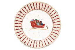 Набор десертных тарелок Полярный экспресс, 19 см, 4 шт - Easy life фото 3