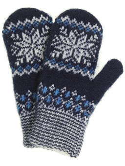 Варежки подростковые "Снежинка" 1001-26