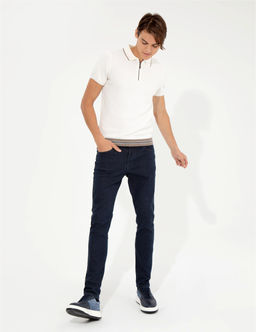 Lacivert Slim Fit Jean Pantolon - Pierre cardin фото 3