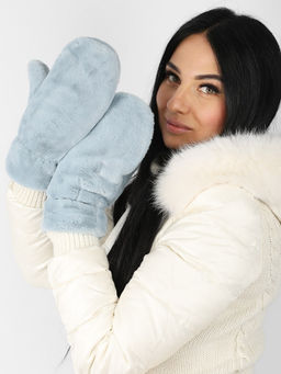 Варежки женские меховые Kim Lin - Milimbi фото 4