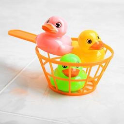 Игрушки для ванны Крошка Я «Рыбалка», 2 сачка, 5 уточек, в наборе 7 шт.