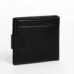 Портмоне мужское на магните, отдел для купюр, для карт, для монет, чёрное