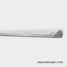 Набор столовый «Аппетит», 18 предметов, толщина 2 мм, картонная коробка, цвет серебряный