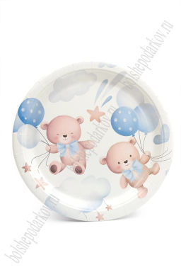 Тарелки бумажные 23,5 см (10 шт) SF-7834, №8