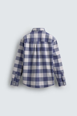 CHECK FLANNEL SHIRT AARON LEVINE X ZARA  фото 7