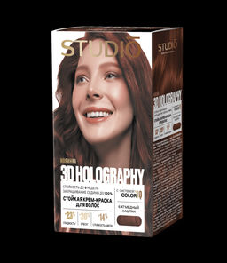 Студио Профешнл 3D Holography Крем-Краска д/в 6.47 Медный каштан (50/50/15мл).6 /459307
