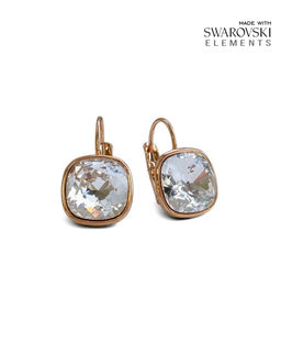 Серьги с кристаллами Swarovski