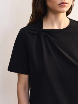 Футболка прямого кроя с узлом ZR2605023420-50 / Zarina