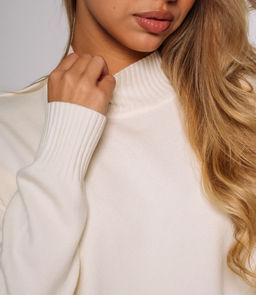 Джемпер #КТ9196, белый - Dommod фото 29