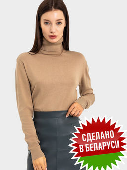 Свитер женский таупово-бежевый из вискозы тауп 122817 - Mark formelle фото 2