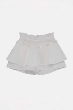 Siyah Dokuma Muslin Mini Boy F?rf?rl? 100% Pamuk Plaj Sort TBESS26SR00010 - Trendyolmilla фото 4