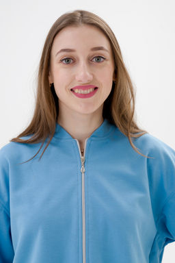 Бомбер из коттон фита Амадэль