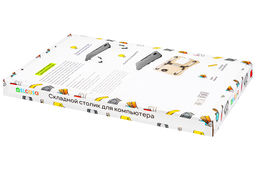 Складной столик для компьютера 60*40*26 см "Черный"