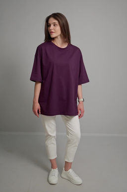 Женская футболка оверсайз Happyfox