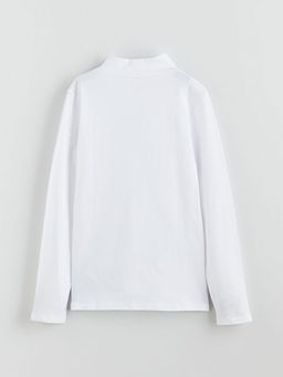 Yar?m Bal?k?? Yaka K?z ?ocuk Ti??rt