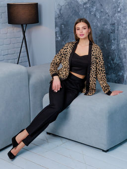 13-140 Кардиган - Вишня фото 9