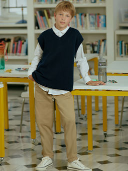 Beli Lastikli Erkek ?ocuk Pantolon