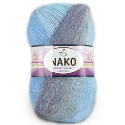 Цена за 5 мотков пряжи MOHAIR DELICATE COLOR FLOW