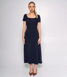 Платье #КТ68012, тёмно-синий