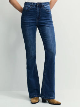 Джинсы bootcut с высокой посадкой / Zarina