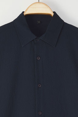 TRENDYOL MAN Lacivert Regular Erkek Gomlek TMNSS25GO00076 - Trendyolmilla фото 20