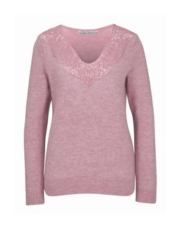 Пуловер, розовый - Linea tesini фото 2