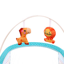 Музыкальная люлька для новорожденных, цвет голубой - Simaland фото 6