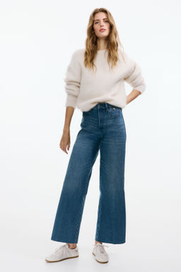 Wide High Waist Ankle Jeans - H&m фото 9
